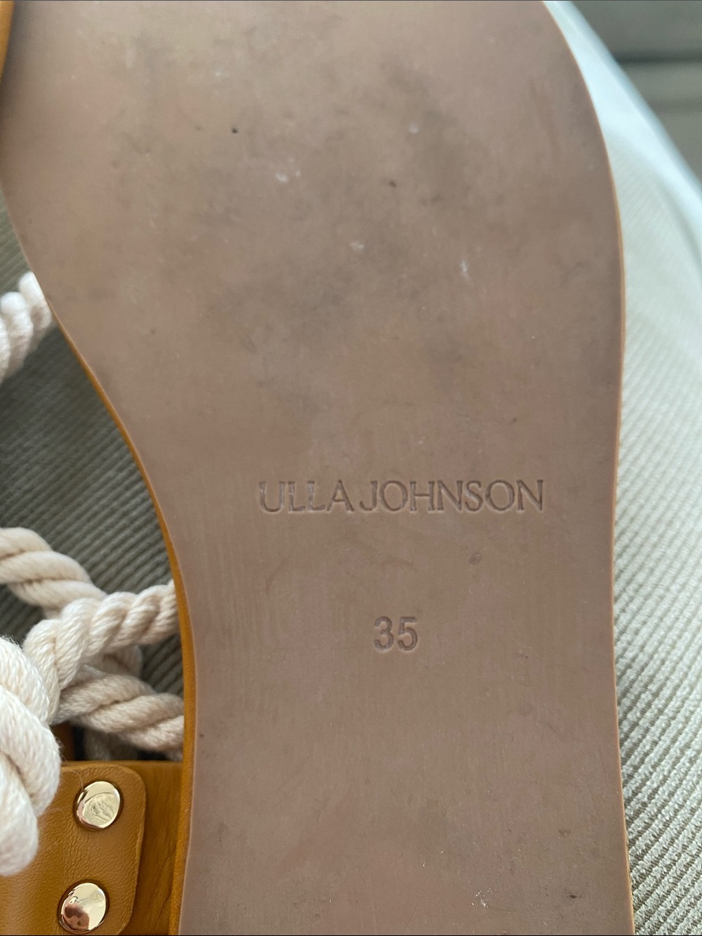 Ulla Johnson Eva Rope
Sandals in Caramel - Picture 7 of 13